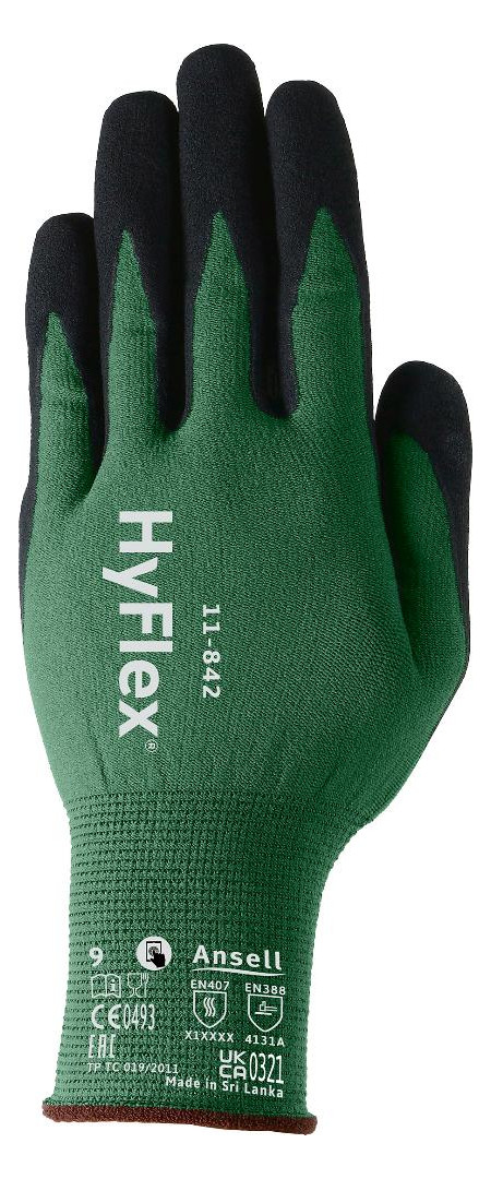 Bild Handschuh HyFlex 11-842, Gr. 10 - Ansell-0