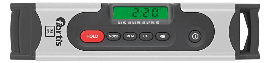 Bild Digital-Wasserwaage 25cm FORTIS-0