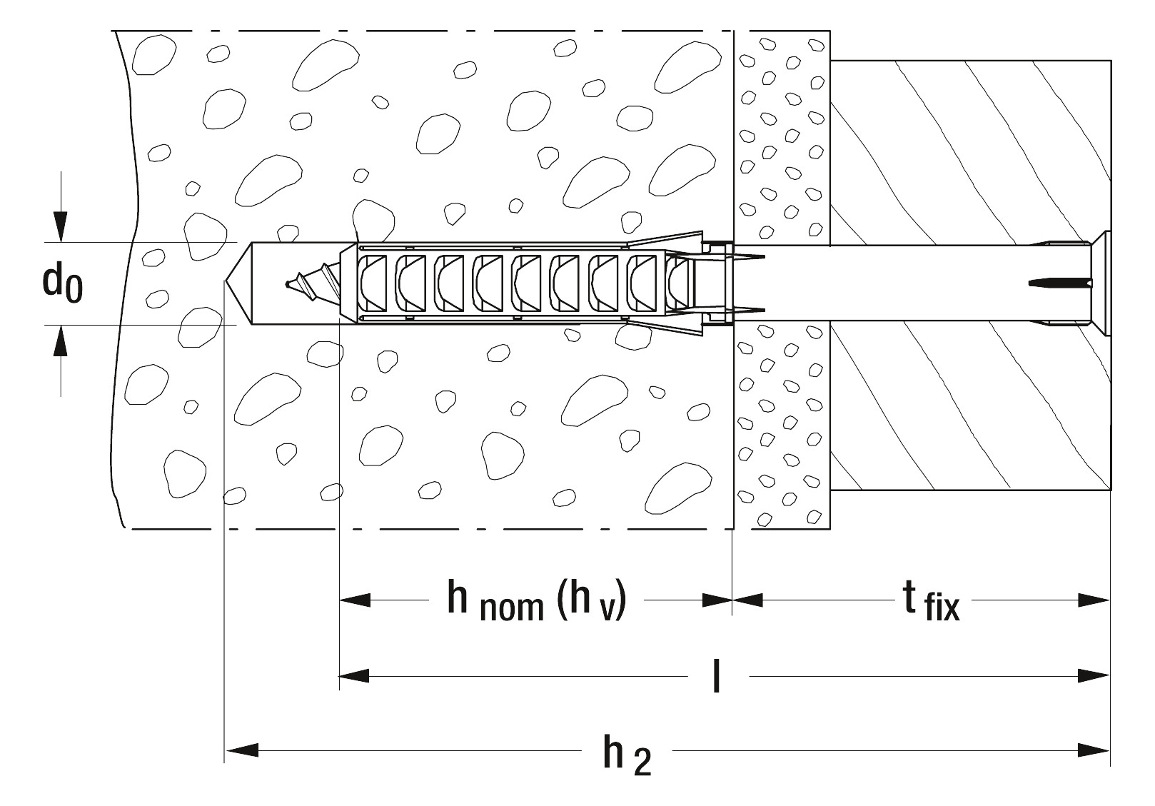 Bild Langschaftdübel SXS 8x150 T E fischer-4