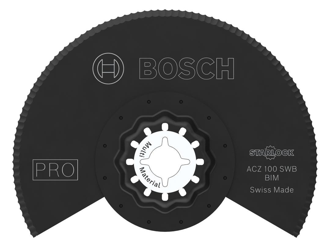 Bild Segmentsägeblatt BiM 100mm, ACZ 100 SWB PRO Starlock 1-tlg. BOSCH-0