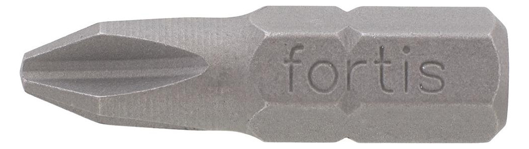 Bild Bit zähhart 1/4"" DIN3126 C6,3 PH2x25mm 10er Pack FORTIS-0