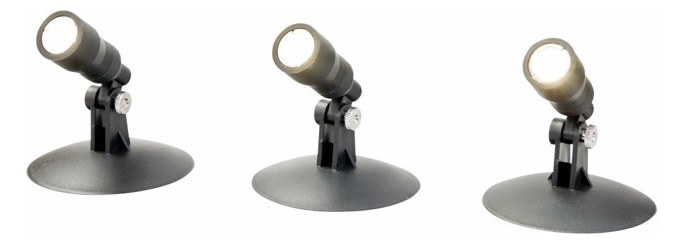 Bild LED Außen- und Unterwasserbeleuchtung Aq ua Spot Set 3x1W - REV-0