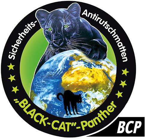Bild Antirutsch-Matte Rollenware 1,00x8m BLAC K CAT Panther - BLACK-CAT-1