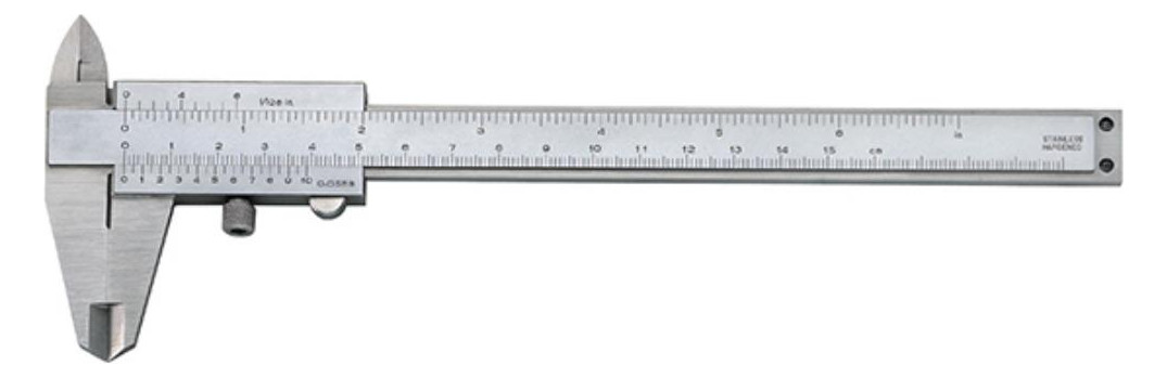 Bild Taschenmessschieber 150mm Festst. 1/50, 1/1000 FORTIS-0