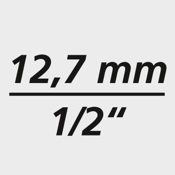 Bild Kraft- Schraubendrehereinsatz 1/2" Innensechskant 7mm ASW-3