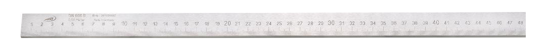 Bild Arbeitsmaßstab D866B 1000x30x6mm INOX HP - PREISSER-0