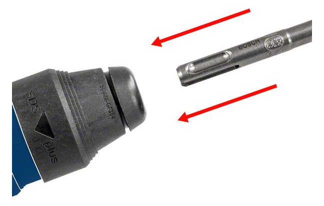 Bild Hammerbohrer EXPERT 10x550x615mm Bosch V E à 1 Stück SDS plus-7X-10