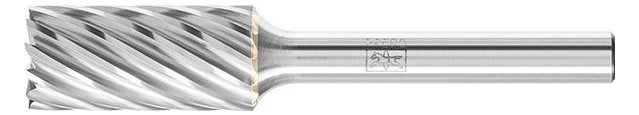 Bild Frässtift HM zylindrisch mit Stirnverzah nung 1225 INOX 8mm 12x25mm Pferd-0