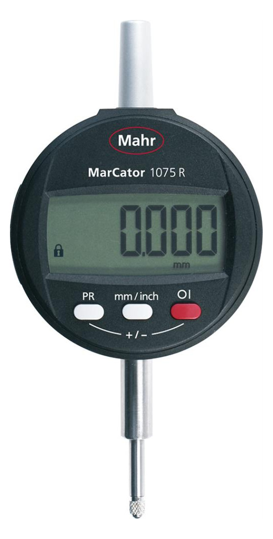 Bild digital -Messuhr IP52 MahrCator 1075 R 0,005 /12,5 mm mit Daten MAHR-0