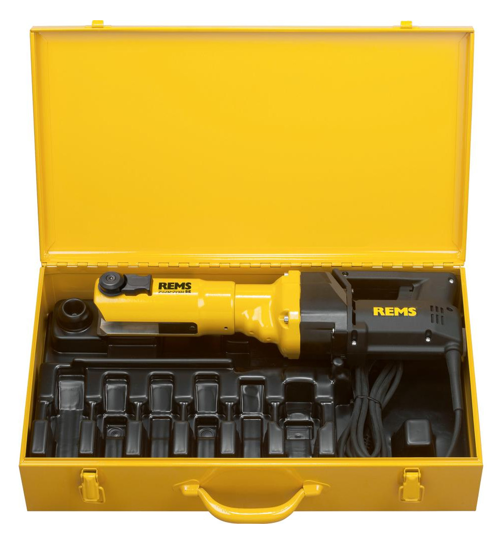 Bild Power-Press SE Basic-Pack Stahlblechk. Ø 10 - 108 (110) mm, Ø 3/8 - 4"" Elekt. R - REMS-0