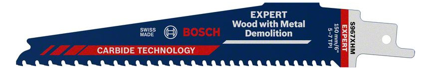 Bild Säbelsägeblatt EXPERT S 967 XHM Bosch VE à 1 Stück Wood withMetal Demolition-0