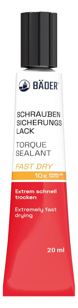 Bild Schraubensicherungslack Fast Dry 20 ml T ube gelb - Bäder-0
