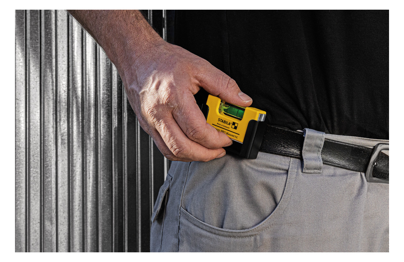 Bild Mini-Wasserwaage Pocket ProMagnetic 7cm SB Stabila-5
