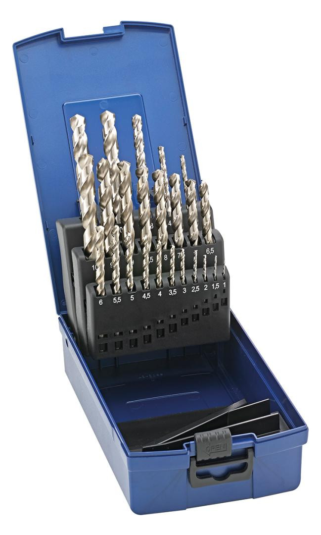 Bild Spiralbohrer-Set DIN338 HSSE geschliffen Typ N 1-10,5mm FORTIS-0