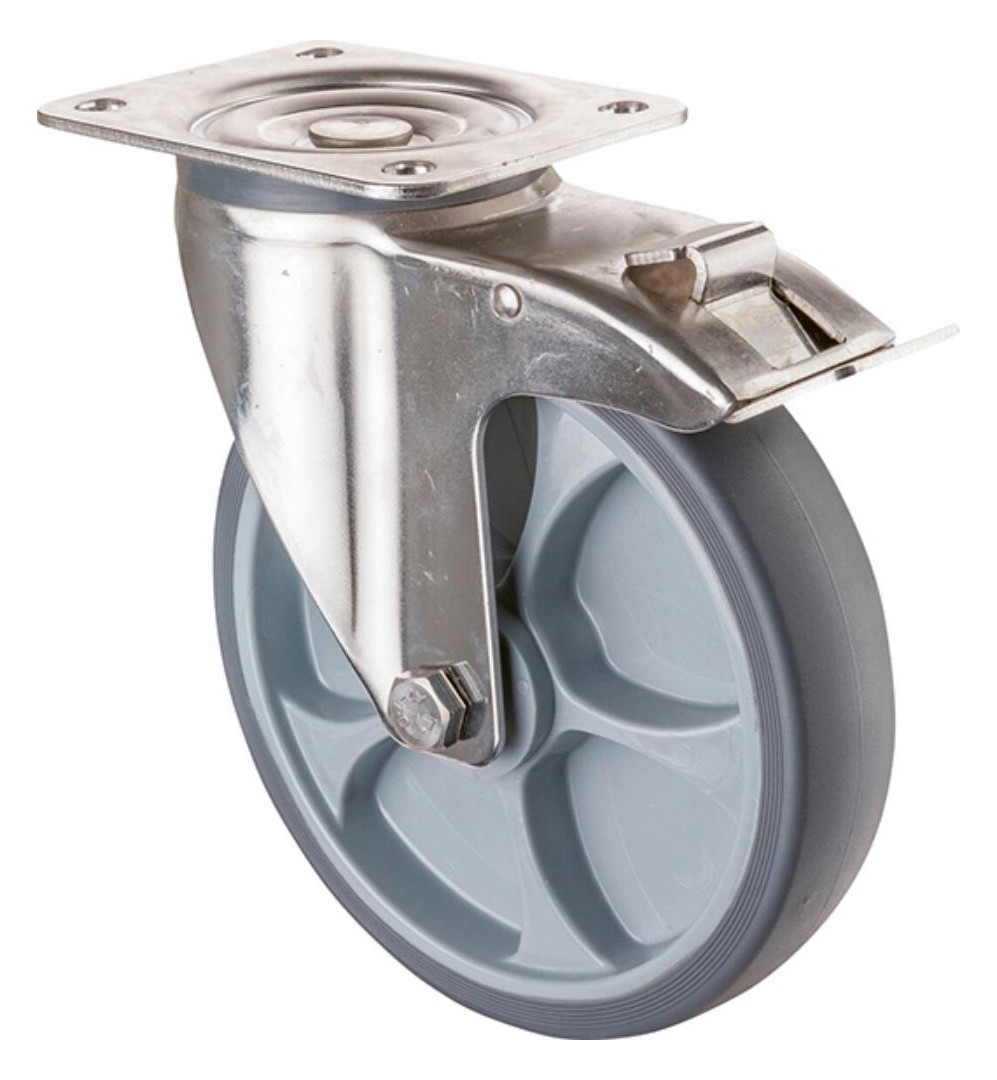 Bild Edelstahl Transportrolle H120.B43.201 - BS ROLLEN-0