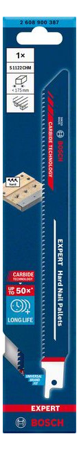 Bild Säbelsägeblatt EXPERT S 1122 CHM Bosch V E à 1 Stück Hard Nail Pallets-1