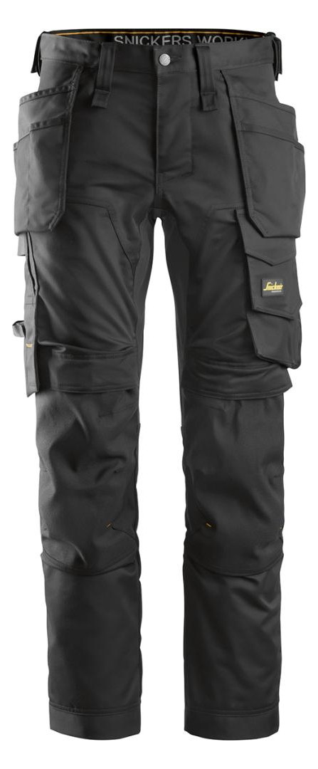 Bild AW Stretch Hose mit HP 52, schwarz Snick ers Snickers - SNICKERS WORKWEAR-0