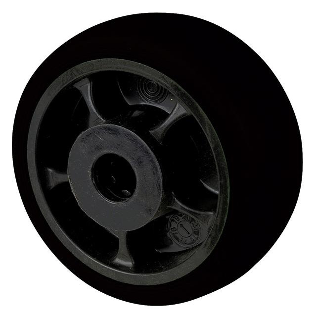 Bild thermopl. Gummirad 80mm schwarz, Kunstst ., RL - n.a.-0