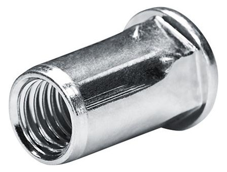 Bild Blindnietmutter Stahl Flachrundkopf M8 T eilSK Klemmbereich 0,5 - 3,0 mm Goebel-0