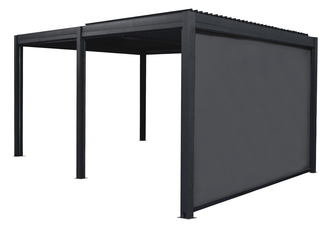 Bild Vorhang für Terrassenürdachung 200x283 c m (xB) - floraworld-0