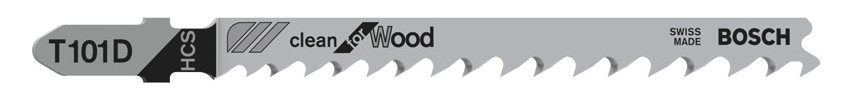 Bild Stichsägeblatt T 101 D Bosch VE à 100 St ück Clean for Wood-0
