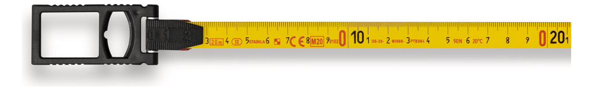 Bild Kapselbandmaß LBM 2000 STEEL 20 m Stahlband, metrische Skala - STABILA-7