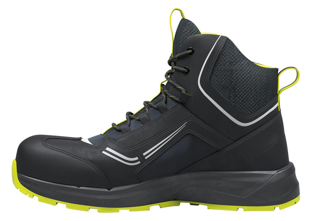 Bild Stiefel SG ADAPT MID Schwarz/Lime, S3L E SD Gr: 43 SOLID GEAR - HULTAFORS-0