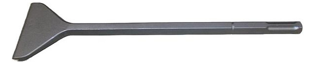 Bild Breitmeissel 120 x 500mm Hex. 22 mm mit 6 Nuten HILTI TE-S 805 / 905 - solida-0