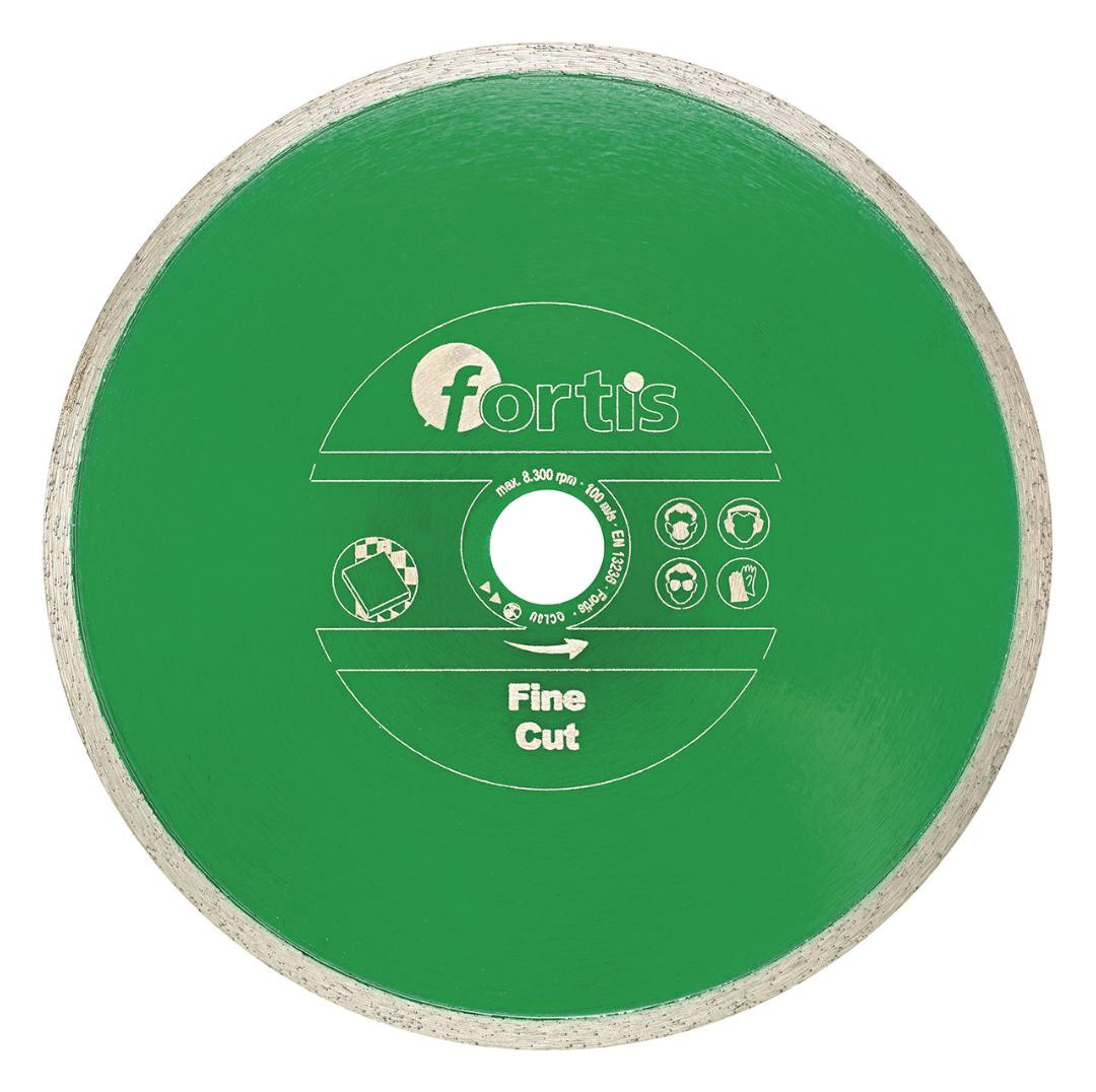 Bild Diamant-Trennscheibe Fine Cut Ø 230 mm S egmenthöhe 8 mm Bohrung 25,4 mm FORTIS-0
