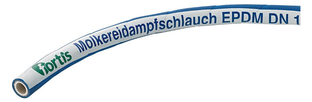Bild Molkereidampfschlauch EPDM, blau, 13x5,0 mm, 40m FORTIS-3