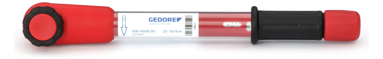 Bild Drehmomentschlüssel VDE 10-50Nm 1/2"" Ge dore - GEDORE-0