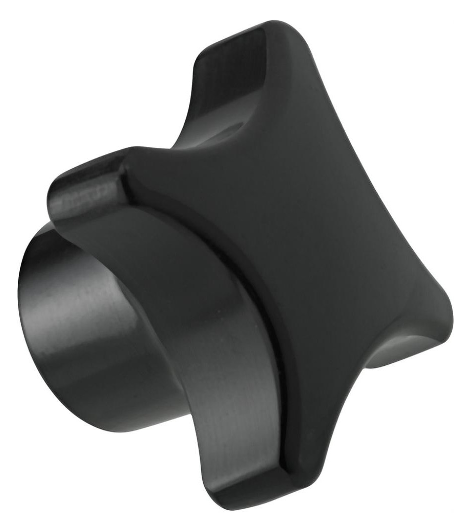 Bild Kreuzgriff DIN6335 Duroplast, Form K, 32 mm, M 6, Inhalt: 5 Stück FORTIS-0