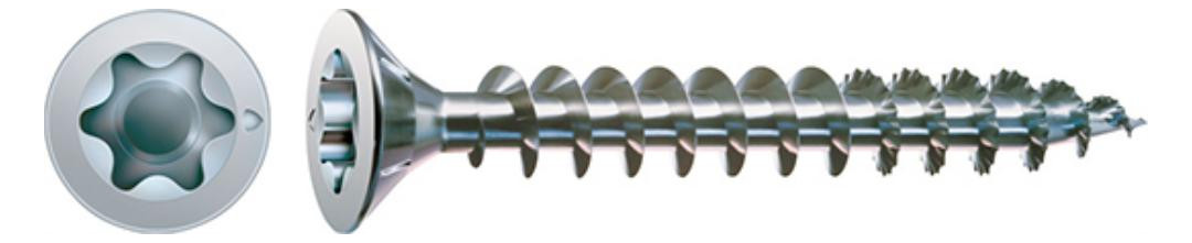 Bild Universalschraube Senkkopf 4,5x45mm,Teilgw,Innensechsrund T20,WIROX - SPAX-3