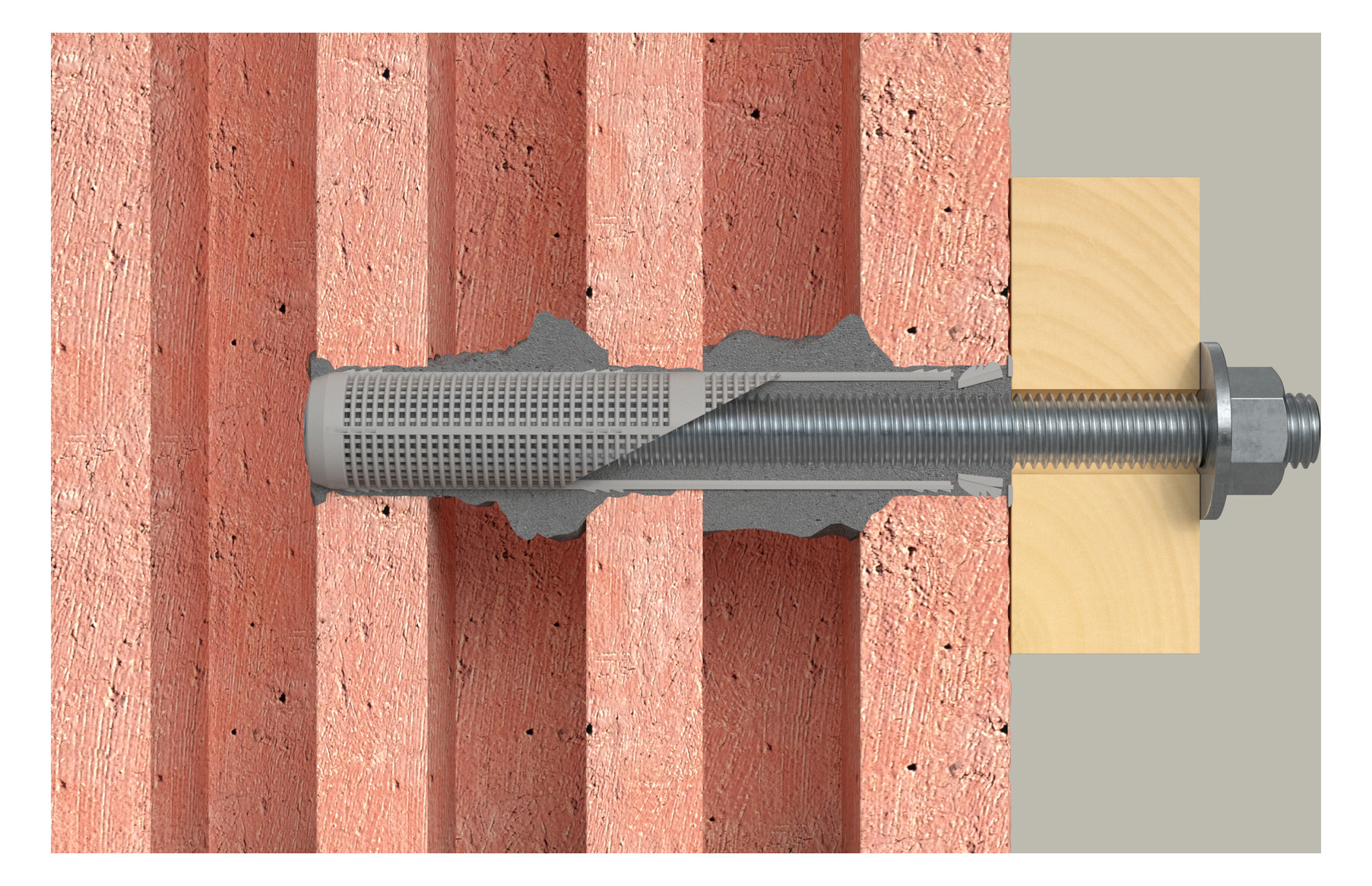 Bild Injektion Ankerhülse FIS H 16x130 K Kunsstoff,Bohrlochtiefe:140mm - fischer-5