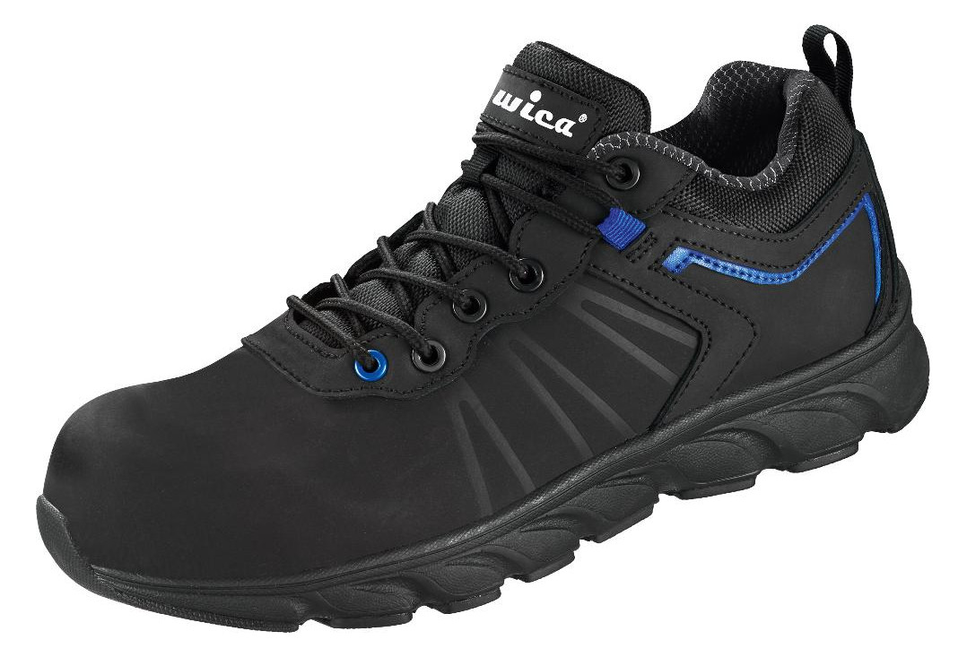 Bild Halbschuh VEZZO Schwarz, Blau, S3 SRC Gr .47 WICA-1