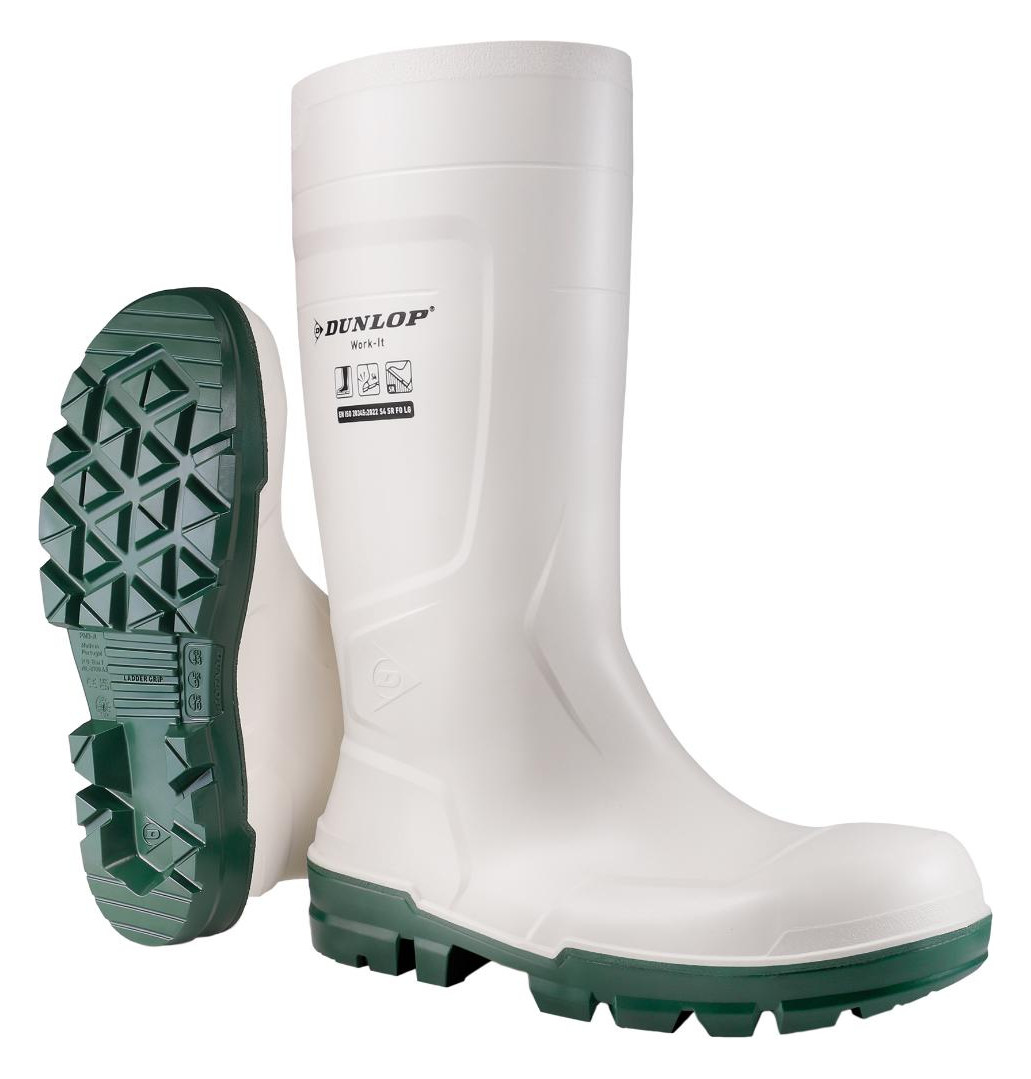 Bild Stiefel WORK-IT WHITE PVC, SR LO LG S4 G r.44 DUNLOP-0