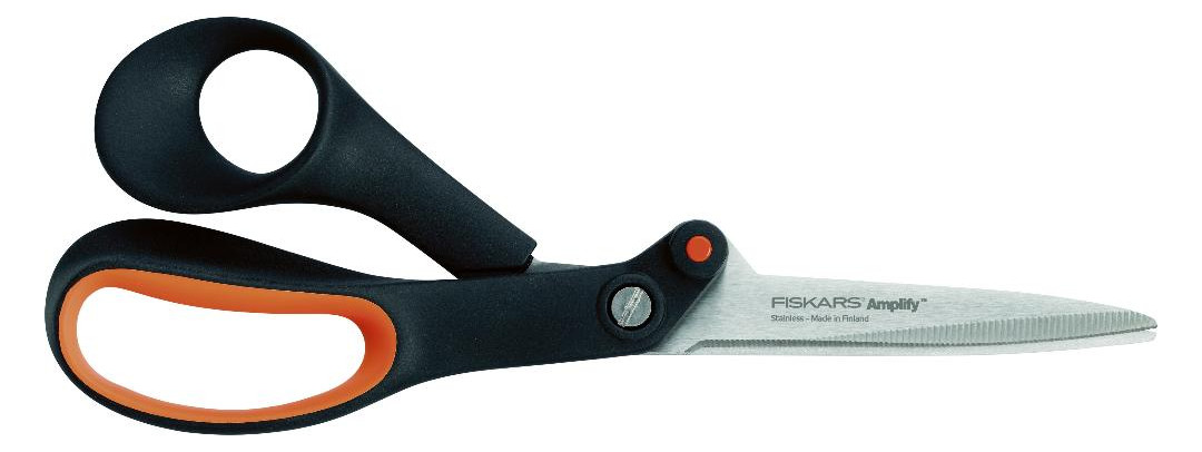 Bild Schere 21cmmit gezahnter Klinge - FISKARS-0