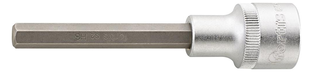 Bild Steckschlüsseleinsatz 1/2"" Innensechska nt 8x100mm FORTIS-0