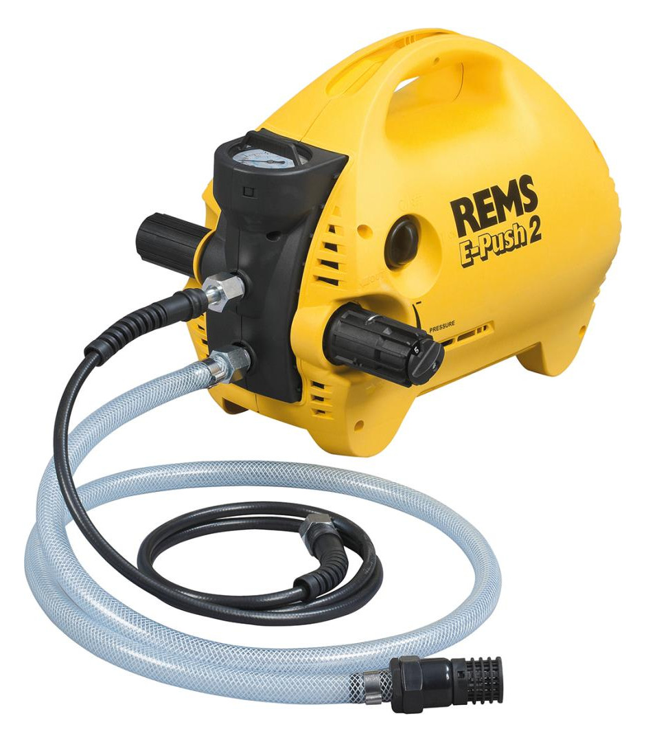 Bild E-Push 2 elektr. Druckprüfpumpe mit Mano meter, Rems p d 6 MPa/60 bar/870 psi-0