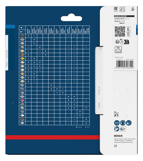 Bild HM Kreissägeblatt 165x2,6x30mm Z52 TF-Bo sch Expert Aluminium - BOSCH-2