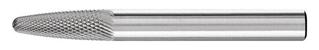 Bild Frässtift HM Rundbogenform 0618 MICRO 6m m 6x18mm Pferd-0