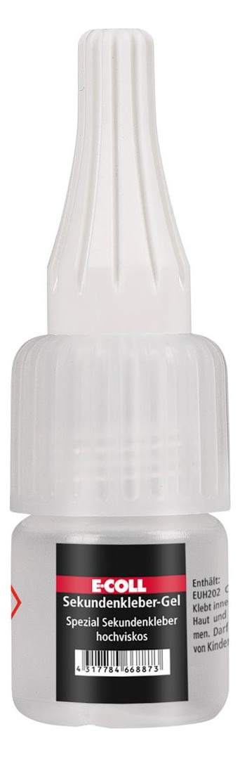 Bild Sekundenkleber-Gel 5g Flasche E-COLL-0