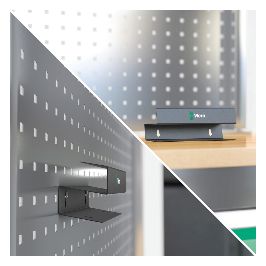 Bild Metallrack 9604 für Quergriff Schraubend reher - Wera-1