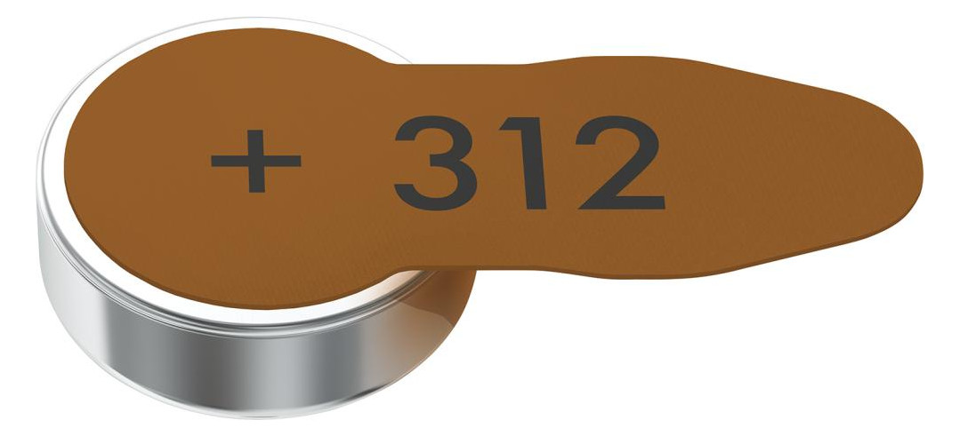 Bild Hörgerätebatterie 312 Bli 8/PR41 8er Karte - VARTA-0