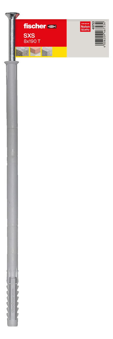 Bild Langschaftdübel SXS 8x190 T E fischer-0