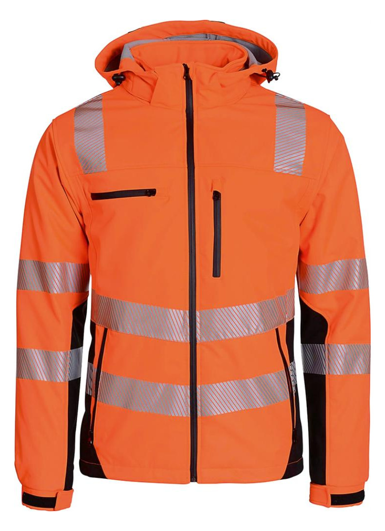 Bild Softshelljacke, Gr. L orange/schwarz Gr. L - n.a.-0