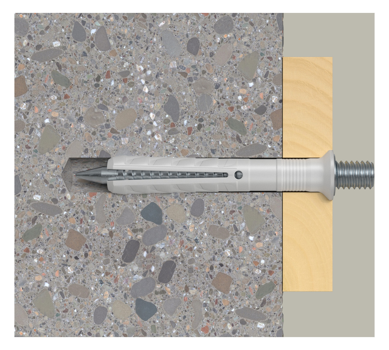 Nageldübel N-Senkkopf/Dichtscheibe - fischer - 5