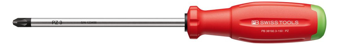 Bild Schraubendreher PZ3x150mm SwissGrip EVO PB Swiss-0
