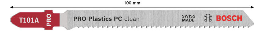 Bild Stichsägeblatt T 101 A Bosch VE à 5 Stück Clean for PC-3