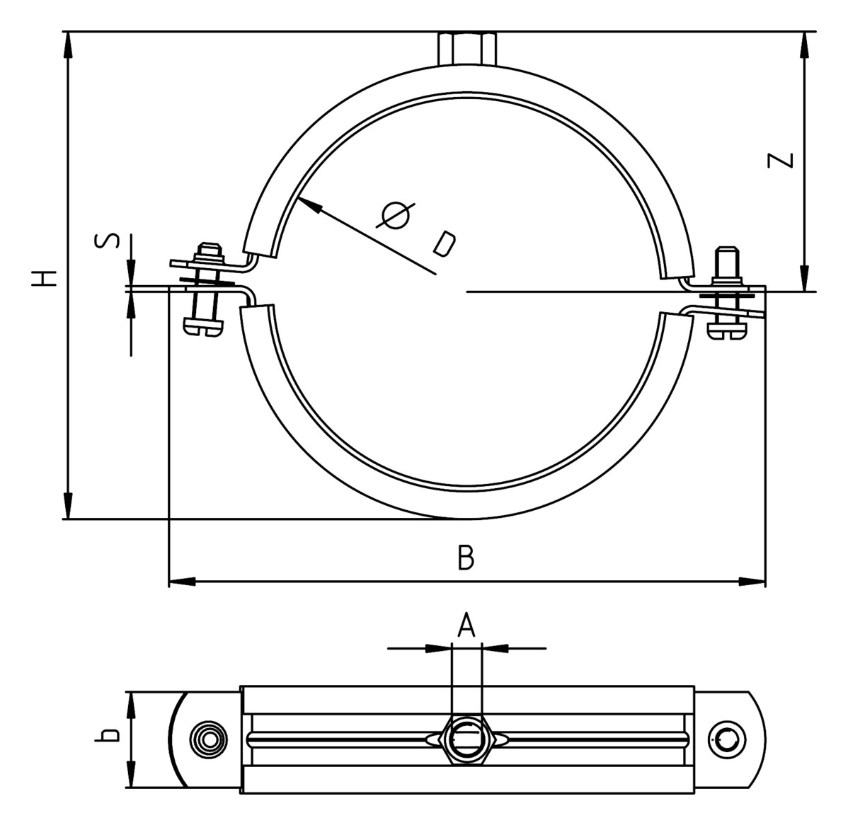 Bild Lüftungskanalschelle LGS 710 fischer-3